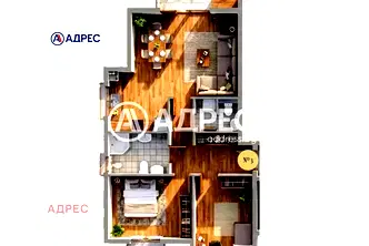 Тристаен апартамент с гараж във Възраждане 3, Варна