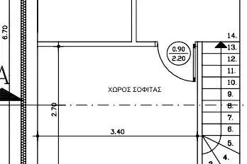 Тристаен апартамент в Кавала
