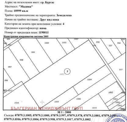 Снимка 4 — Парцел в Бургас, Мадика