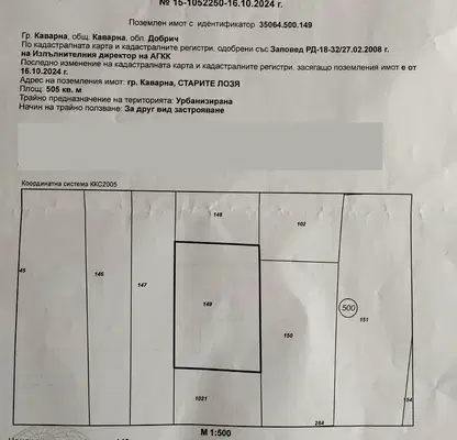 Снимка 5 — Парцел в Добрич, Каварна