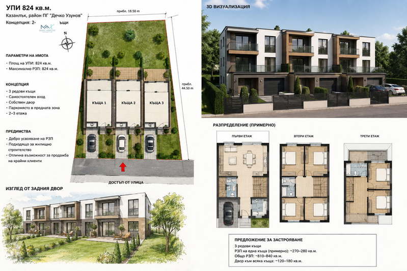 Plot in Oblast Stara Zagora, Kazanlyk