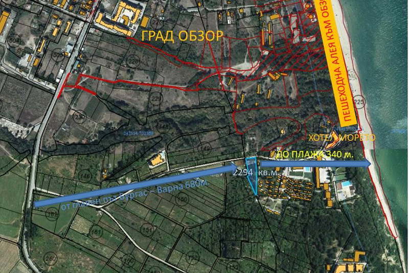 Plot in Oblast Burgas, Obzor