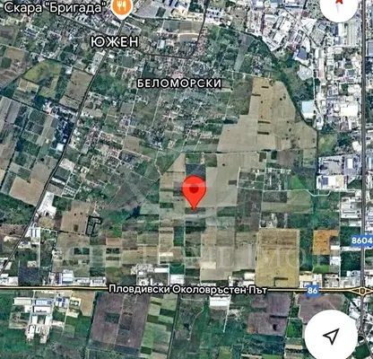 Снимка 3 — Парцел в Пловдив, Беломорски