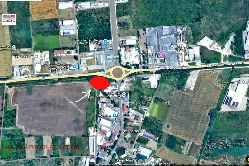 Plot in Plovdiv, Institut Po Ovoshtarstvo