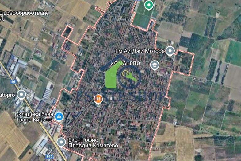 Парцел в Пловдив, Коматево
