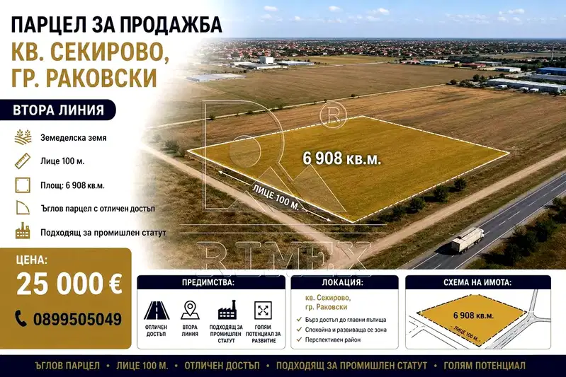 Парцел в Пловдив, Раковски