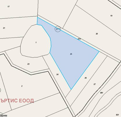 Photo 2 — Plot in област София, Alino