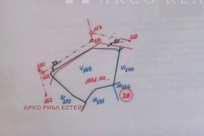 Plot in област София, с. Чеканец