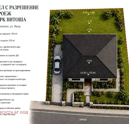 Снимка 2 — Парцел в София, Княжево