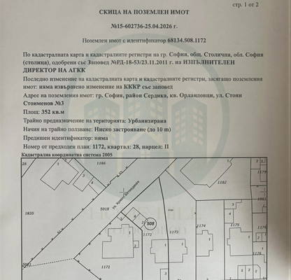 Photo 2 — Plot in Sofiya, Orlandovci
