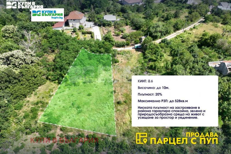 Парцел във Варна, м-т Горна Трака