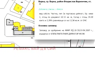 Промишлена сграда във Варна, Кайсиева градина