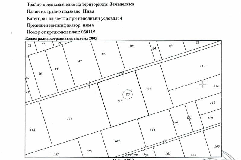 Земеделски имот в София, Божурище