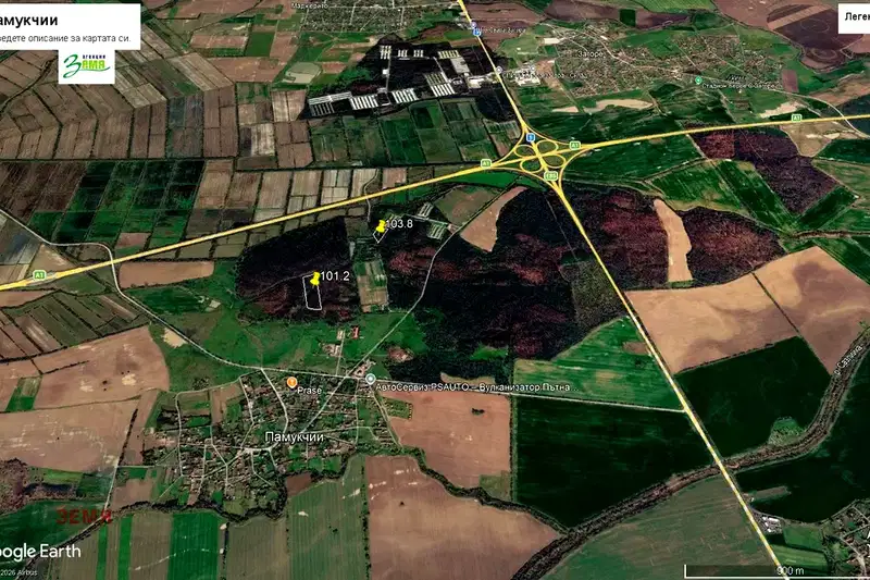 Agricultural Land in Oblast Stara Zagora, Pamukchii