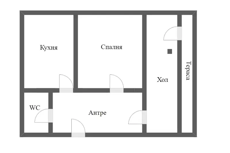 House in Burgas, Meden Rudnik - Zona A