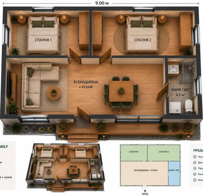 Снимка 3 — Къща в с. Лозен