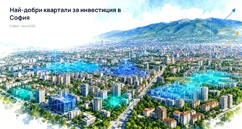 Инвестиция в апартамент под наем в София: топ квартали Q2 2026