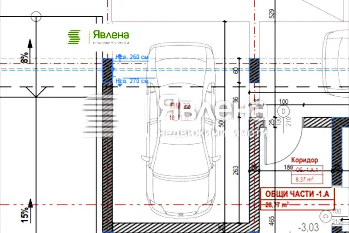 Garage/Parking in Sofiya, Centyr