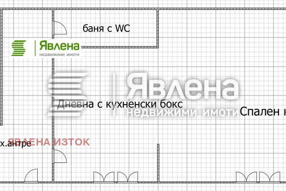 Двустаен апартамент в София, Божурище