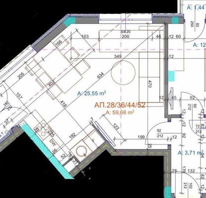 Снимка 2 — Двустаен апартамент с тераса в Братя Миладинови, Бургас