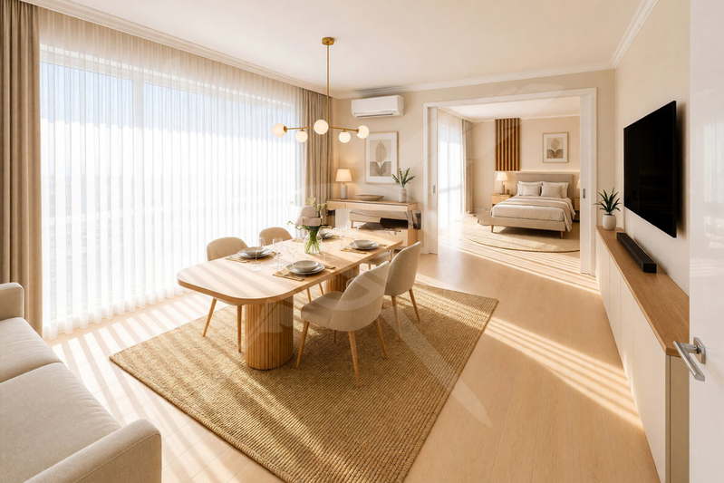 3-bedroom apartment in Burgas, Lazur