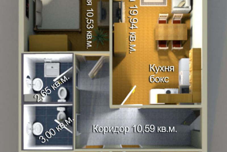 4-bedroom apartment in Burgas, Meden Rudnik - Zona A