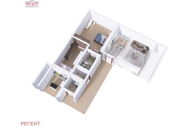 3-bedroom apartment in Gabrovo, Centyr