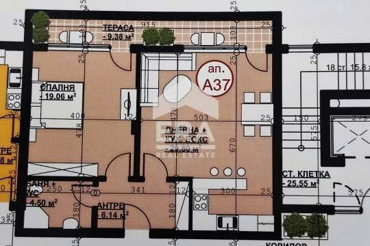 Двустаен апартамент в Хасково, Орфей