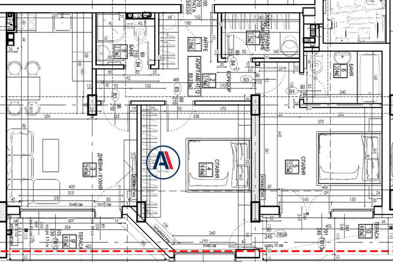 3-bedroom apartment in Oblast Plovdiv, Karlovo
