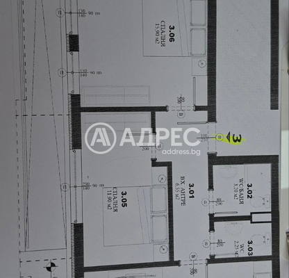 Снимка 2 — Тристаен апартамент в Пловдив, Карлово
