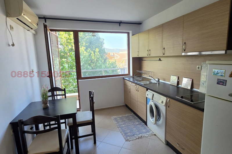 Two-room apartment in Sunny Beach with panoramic view