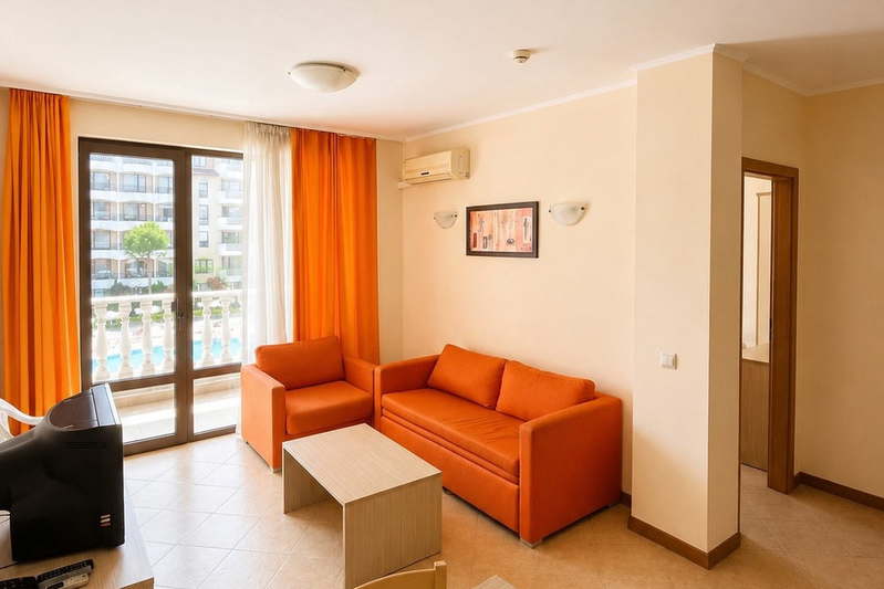 2-bedroom apartment in Oblast Burgas, Slynchev Bryag