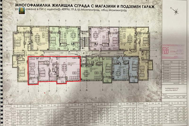 3-bedroom apartment in Oblast Kyrdjali, Momchilgrad
