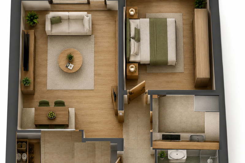 2-bedroom apartment in Pazardjik, Centyr