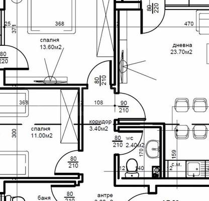 Photo 3 — 3-bedroom apartment in Plovdiv, Belomorski