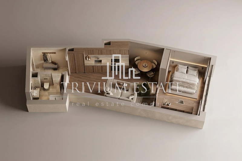 1-bedroom apartment in Plovdiv, Centyr