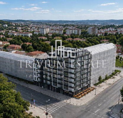 Снимка 5 — Тристаен апартамент в Център Пловдив с тераса в нова сграда