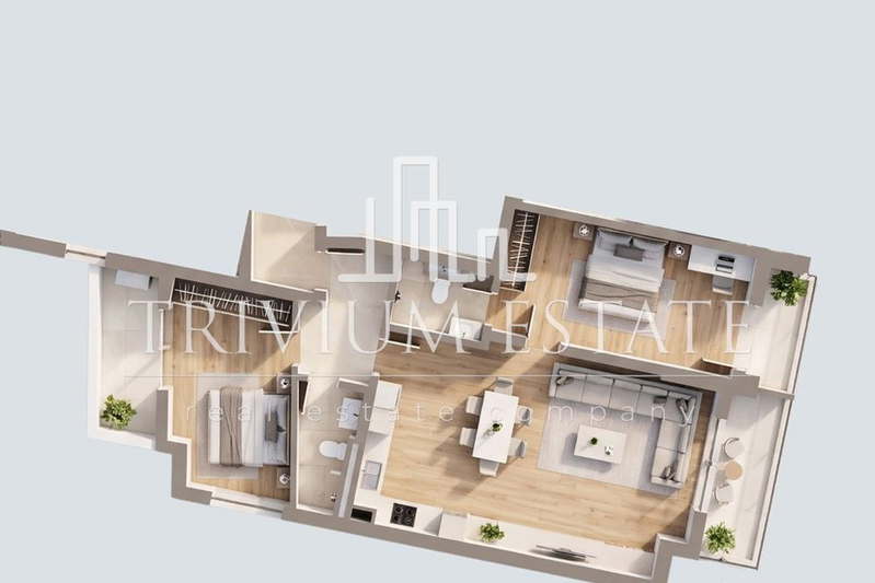 3-bedroom apartment in Plovdiv, Centyr
