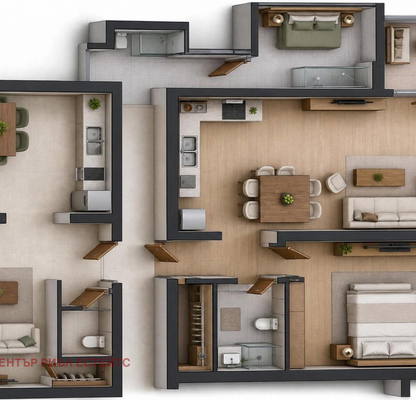 Photo 2 — 2-bedroom apartment in Plovdiv, Hristo Smirnenski
