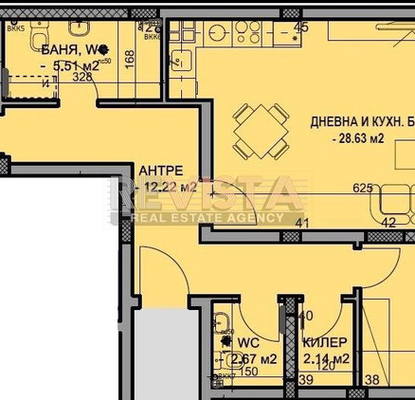Снимка 2 — Тристаен апартамент в Христо Смирненски с асансьор и паркинг