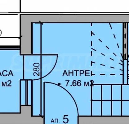 Снимка 4 — Двустаен апартамент с тераса в Каменица 1, Пловдив