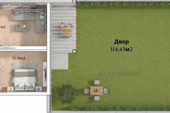 2-bedroom apartment in Plovdiv, Proslav
