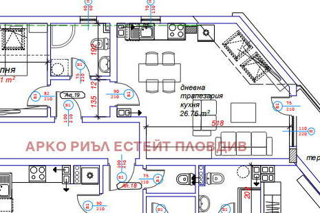 2-bedroom apartment in Plovdiv, Vystanicheski