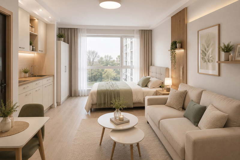 1-bedroom apartment in Plovdiv, Yujen