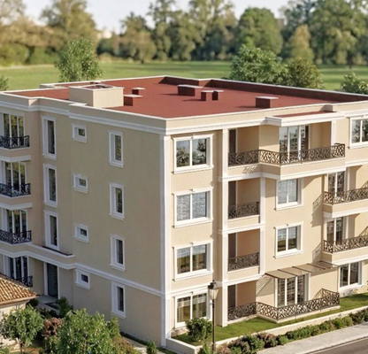 Photo 2 — Two-room apartment in Ravda village with elevator and parking