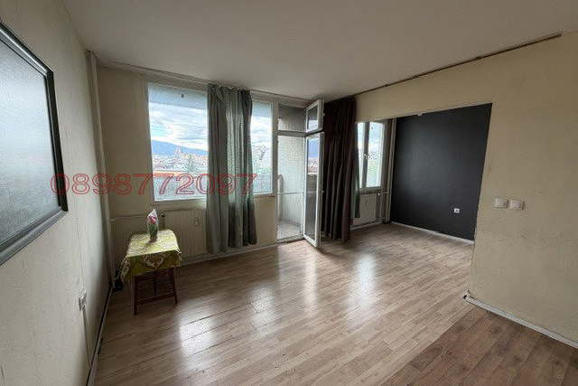 2-room apartment with south-facing terrace in Banishora, Sofia