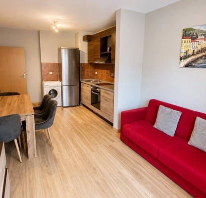 Снимка 2 — Двустаен апартамент в Банишора с функционално разпределение