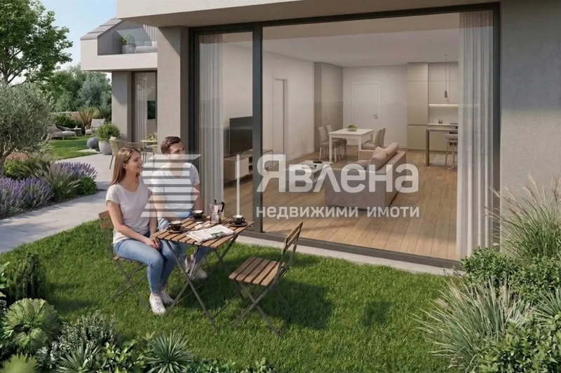 Едностаен апартамент с двор в Бояна, София