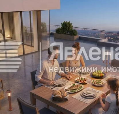 Снимка 2 — Тристаен апартамент в Бояна с голяма покривна тераса