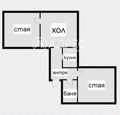 Photo 5 — Two-room apartment in Center, Sofia with potential for renovation